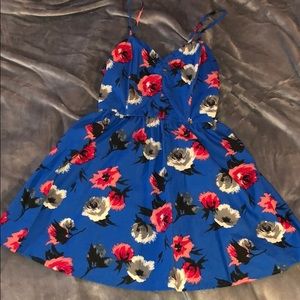 Floral blue forever 21 dress
